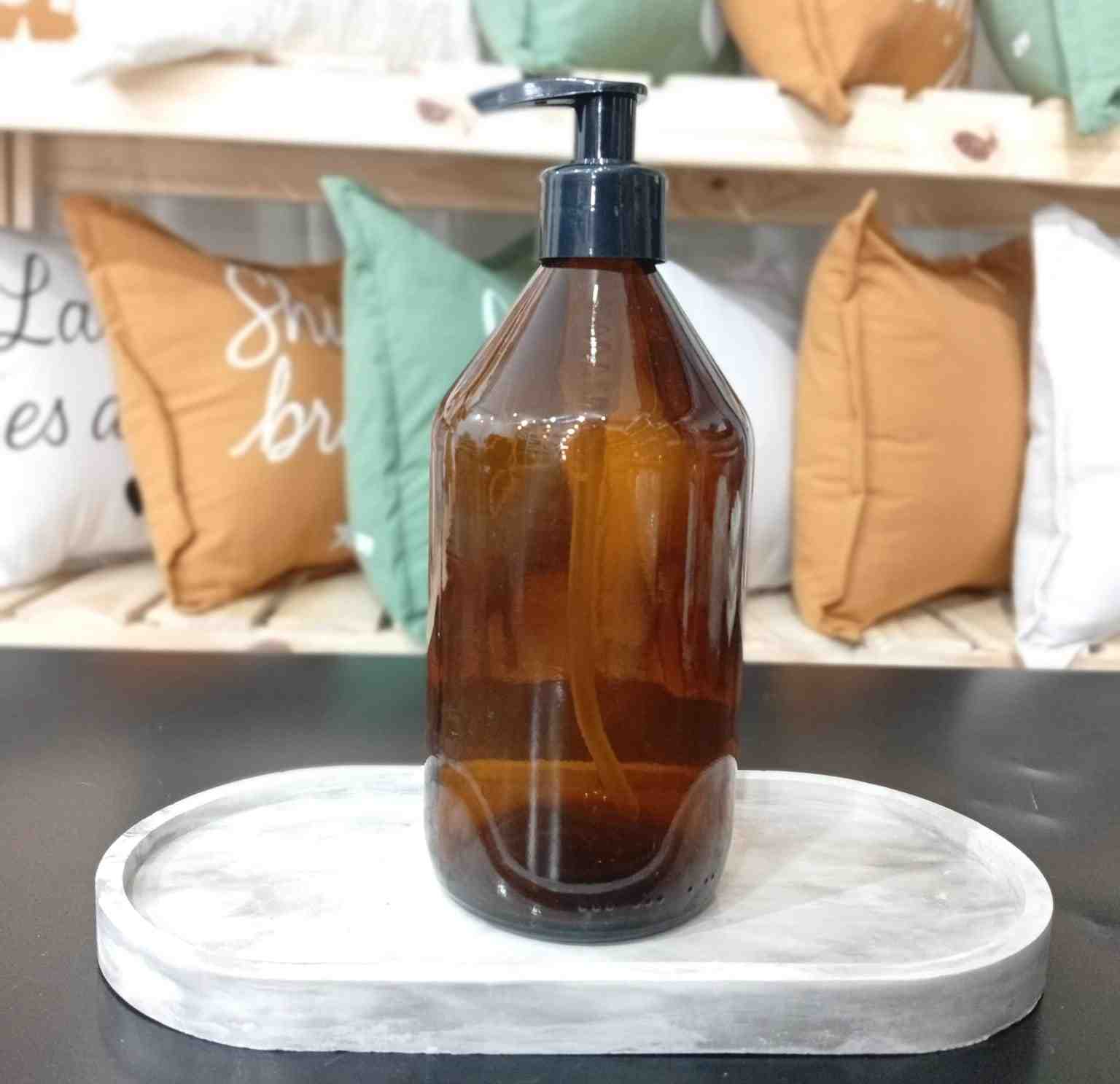 DOSIFICADORES DE VIDRIO AMABAR 500ML